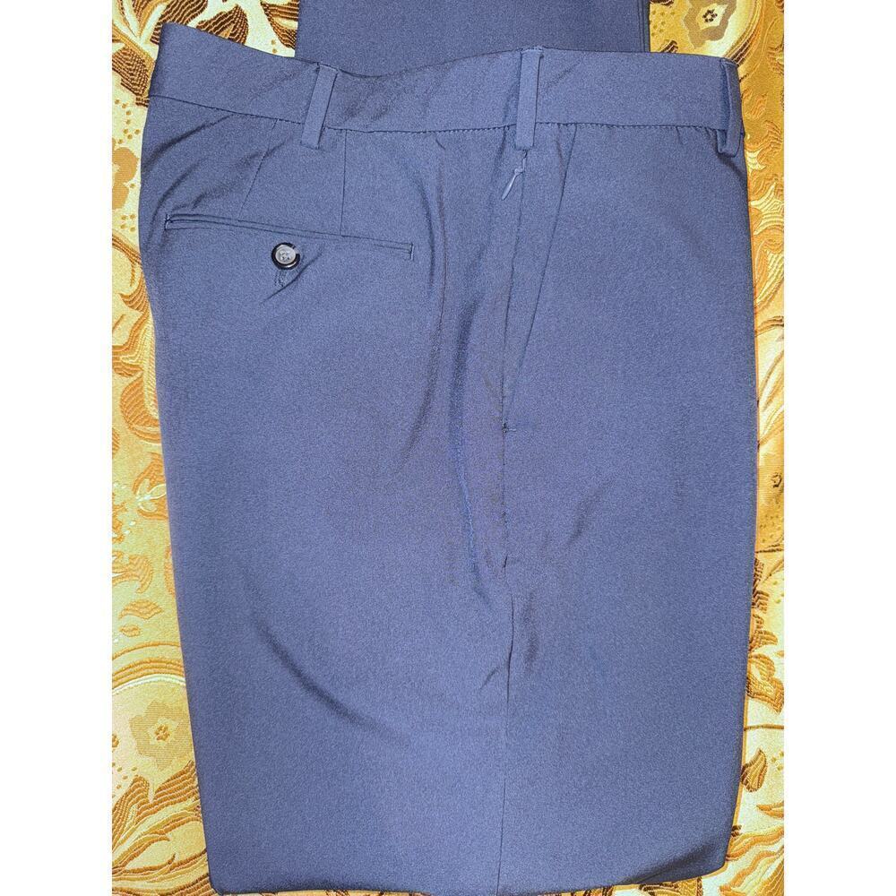 VAN HEUSEN FLEX NAVY BLUE PANTS SIZE 36x30 - Picture 4 of 4
